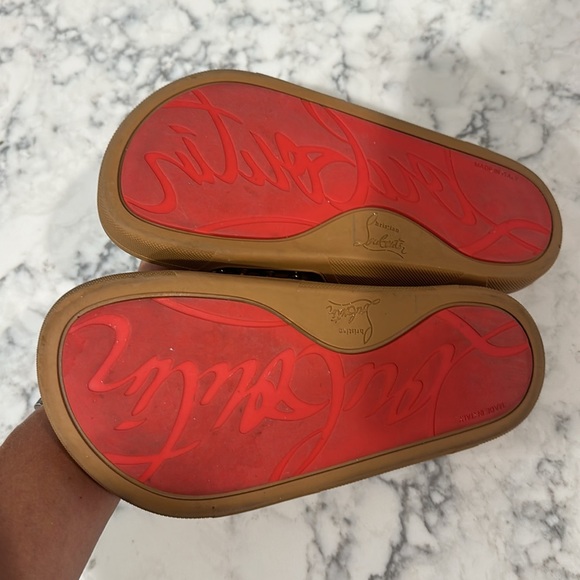 Christian Louboutin Rubber Slides 36 (size 6) - Picture 4 of 5
